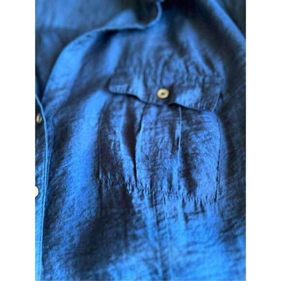 Roz & Ali Roll Tab Sleeves Shirt - Picture 7 of 8